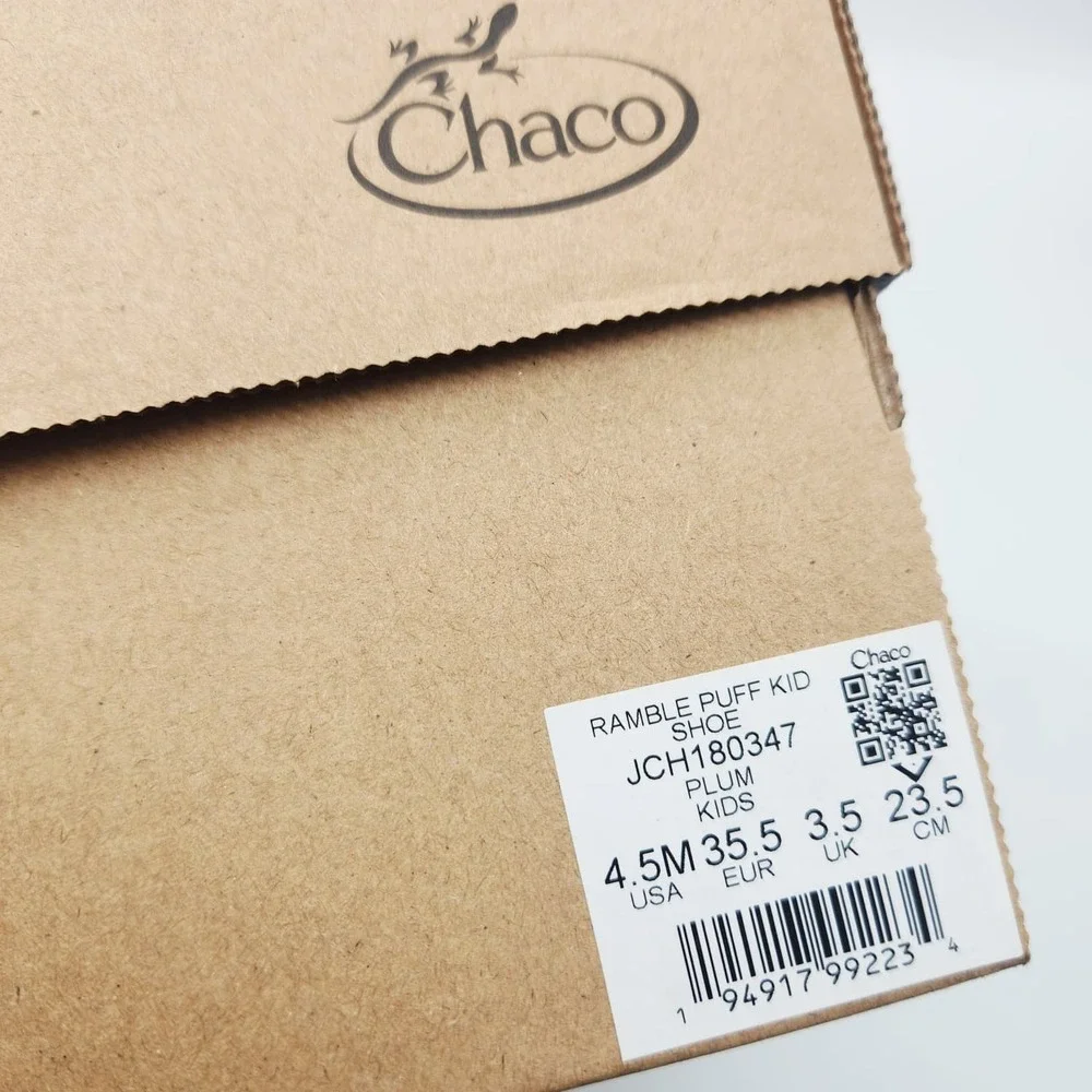 Chaco Ramble Puff Boot – Unisex Child‎ Winter Ankle Shoe, Plum, Size 4.5 Big Kid